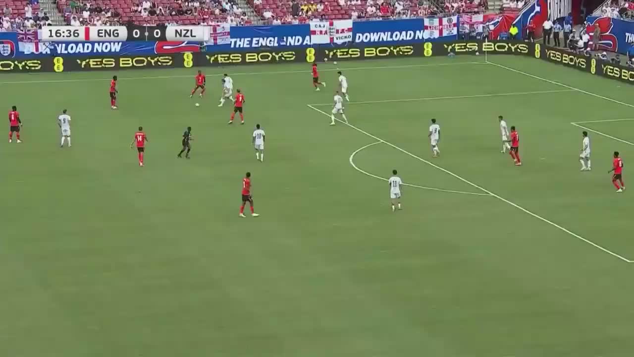 [回放] ◤国际友谊赛 - 世界杯前热身赛◢ 英格兰 1-0 小胜新西兰比赛集锦片段